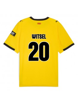 Billige Girona Axel Witsel #20 Bortedrakt 2025-26 Kortermet